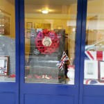 Remembrance Window Display at Yiewsley