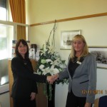 Mia Taylor Assists Cindy Bentley with Completion of Her Training Mia Taylor Assists Cindy Bentley with Completion of Her Training