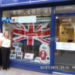 WWI Centenary Anniversary Display at Weybridge Branch