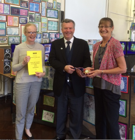 Crane Park Primary School Give Attendance Awards to Pupils