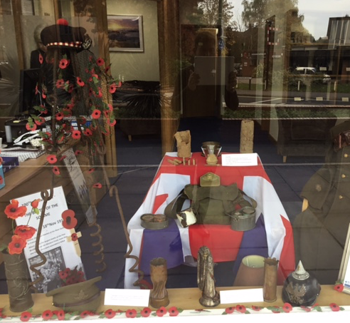 A Special Window of Remembrance at Lodge Brothers Woking Branch