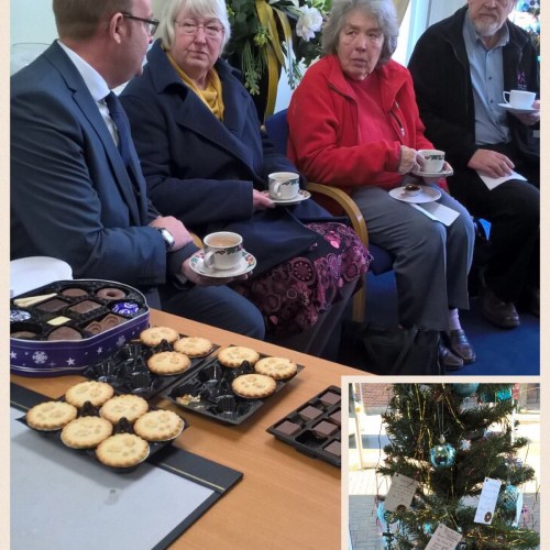 Christmas Tree Blessing at Addlestone Branch