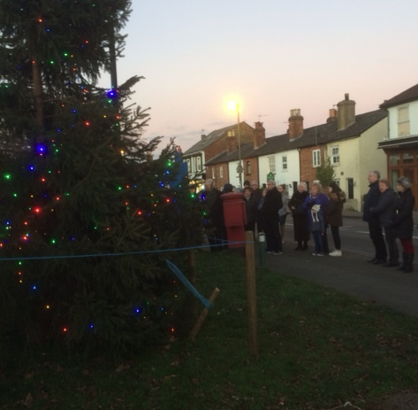 Lodge Brothers Attend the ‘Lighting Up’ of Englefield Green