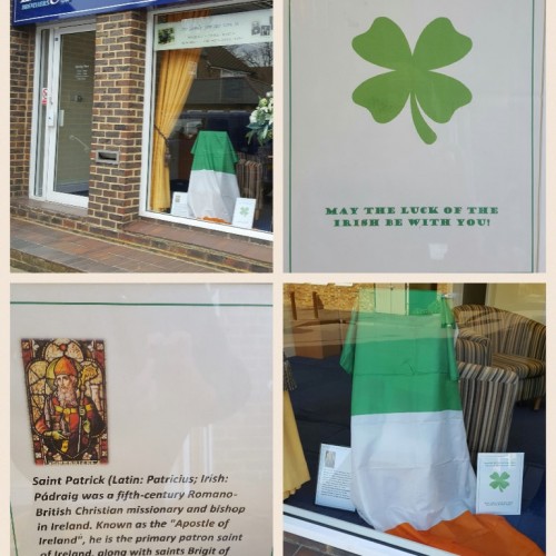 St Patrick’s Day at Cobham Branch