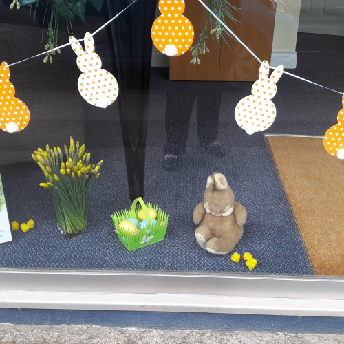 Easter Window Display at Esher Branch Easter Window Display at Esher Branch