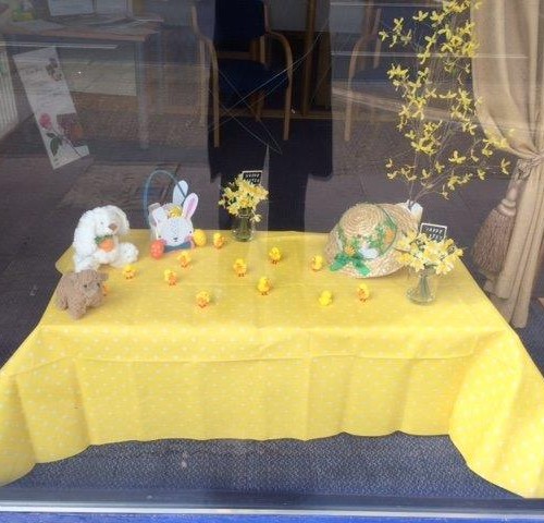 Easter Display at Feltham Branch