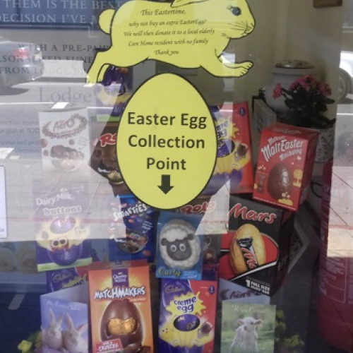 Lodge Brothers Yiewsley Collect Easter Eggs for the Elderly Lodge Brothers Yiewsley Collect Easter Eggs for the Elderly