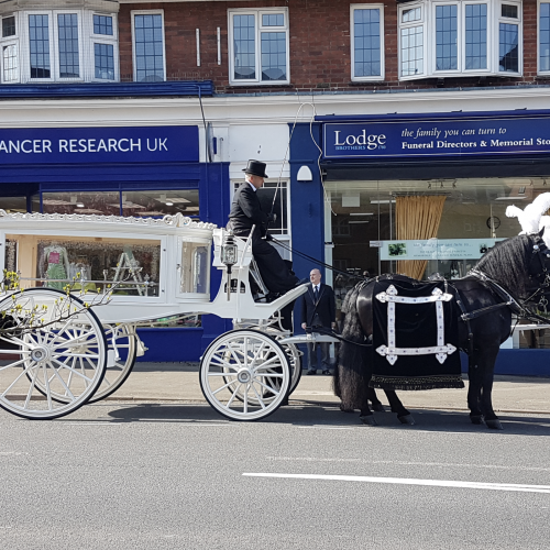 Horse Drawn Hearse From Sunningdale Branch Horse Drawn Hearse From Sunningdale Branch