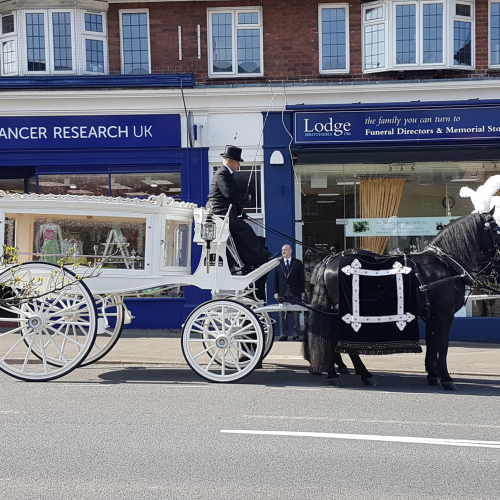 Horse Drawn Hearse From Sunningdale Branch