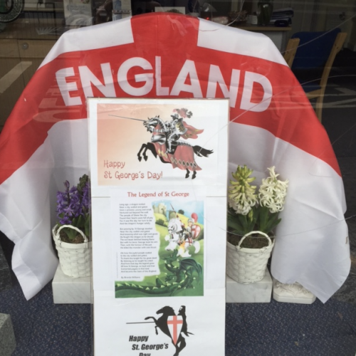 Northolt Branch St George’s Day Display Northolt Branch St George’s Day Display