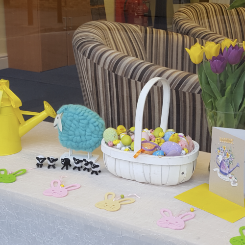 Easter Display at Cobham Branch Easter Display at Cobham Branch