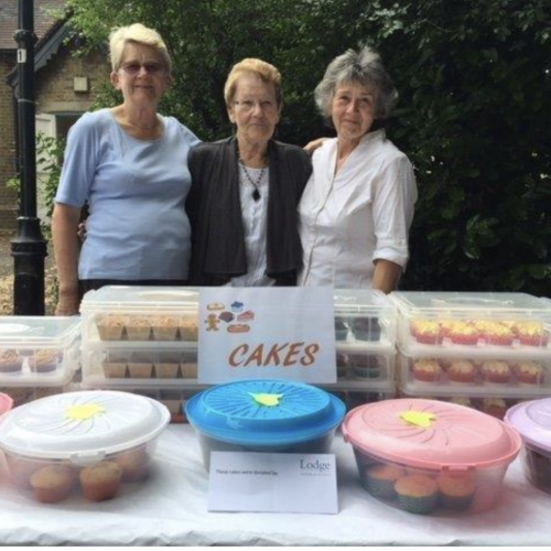 Lodge Brothers Judy Hyde’s Cake Sale Boosts St Mary’s Summer Fair