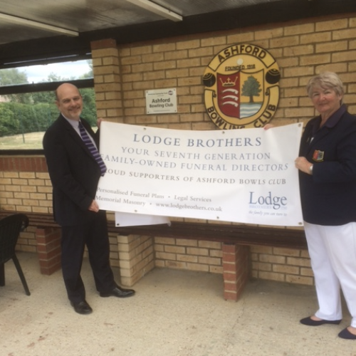 Lodge Brothers Supporting Ashford Bowls Club