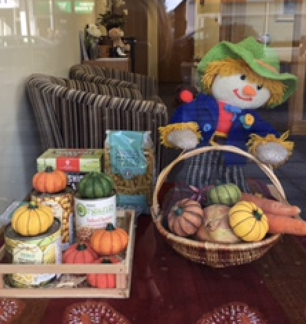 Harvest Time at East Molesey Branch