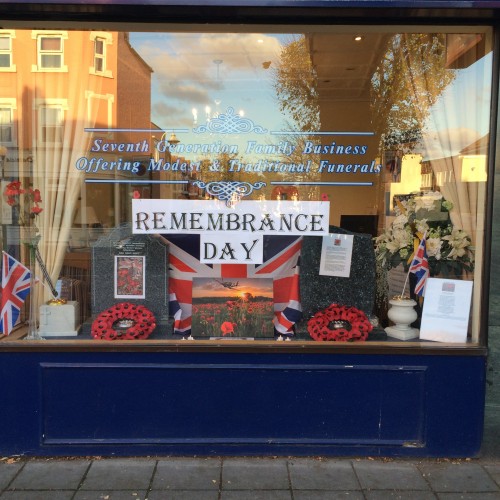 Remembrance Day at Ealing Branch