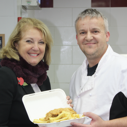 ‘Feel Good Friday’ Fish & Chip Fundraiser at Burpham Branch