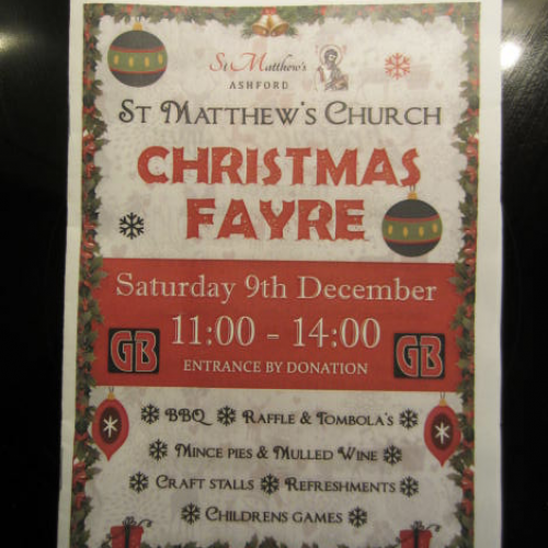 St Matthews Church Christmas Fayre Opened by Lodge Brothers St Matthews Church Christmas Fayre Opened by Lodge Brothers