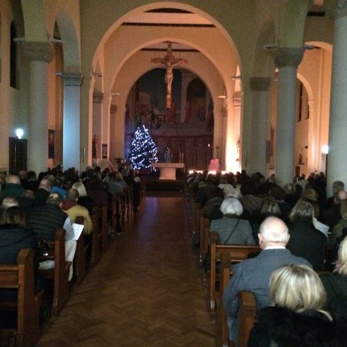 Christmas Service at St Lawrence RC Church Feltham