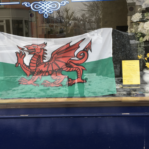 Ealing Branch Fly the Flag for St David’s Day Ealing Branch Fly the Flag for St David’s Day