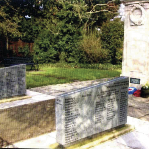 Lodge Brothers Masonry Work in West Molesey War Memorial