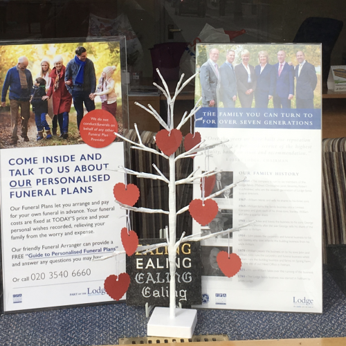 Ealing Branch’s Father’s Day Tree