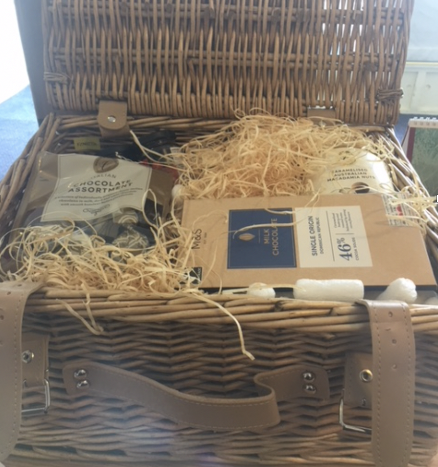 Lodge Brothers Donate M&S Hamper to Martin House Care Home Lodge Brothers Donate M&S Hamper to Martin House Care Home