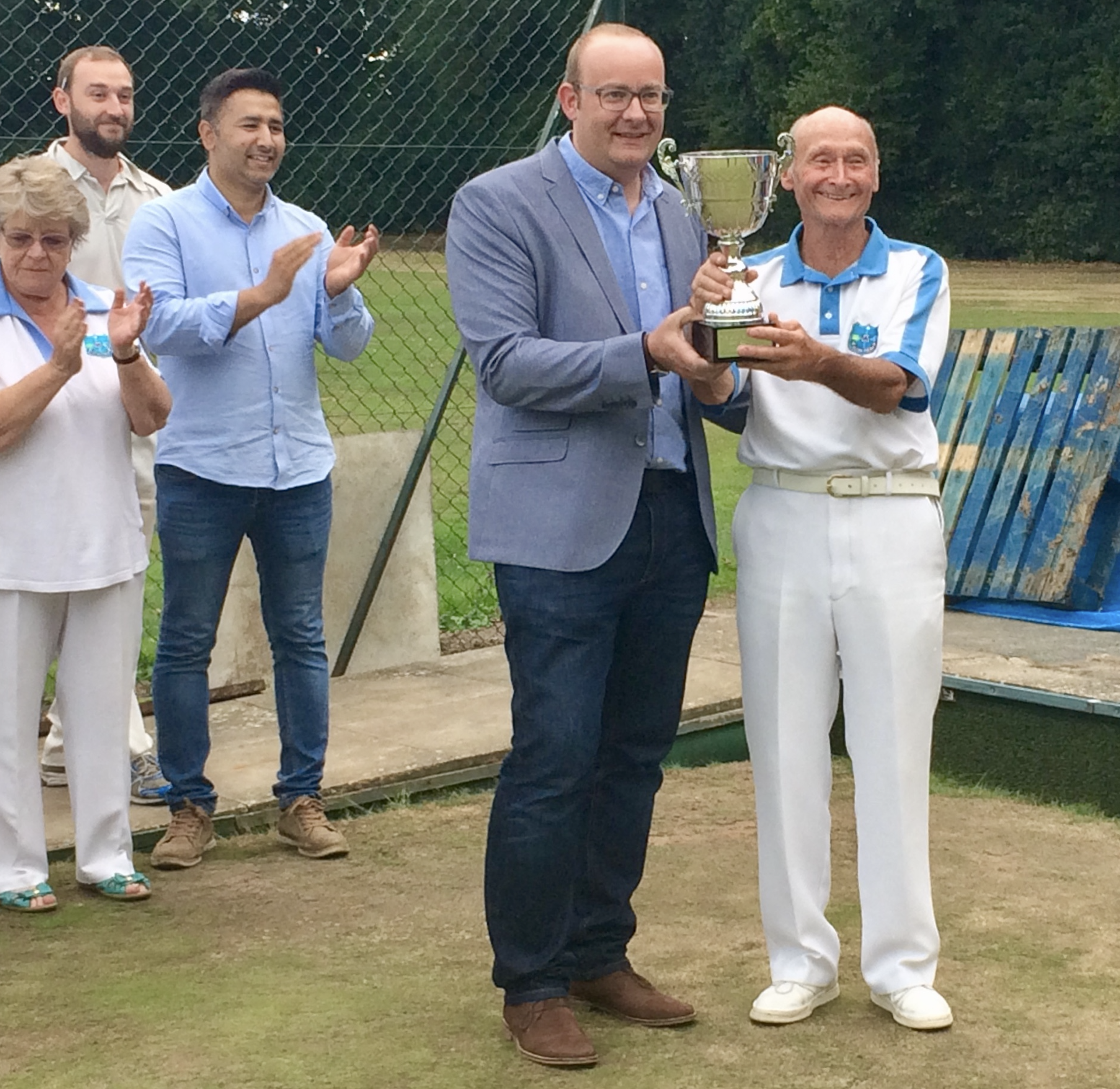 Lodge Brothers Sponsor the ‘Jack and Bails’ Cup Match at Westfield Bowls Club