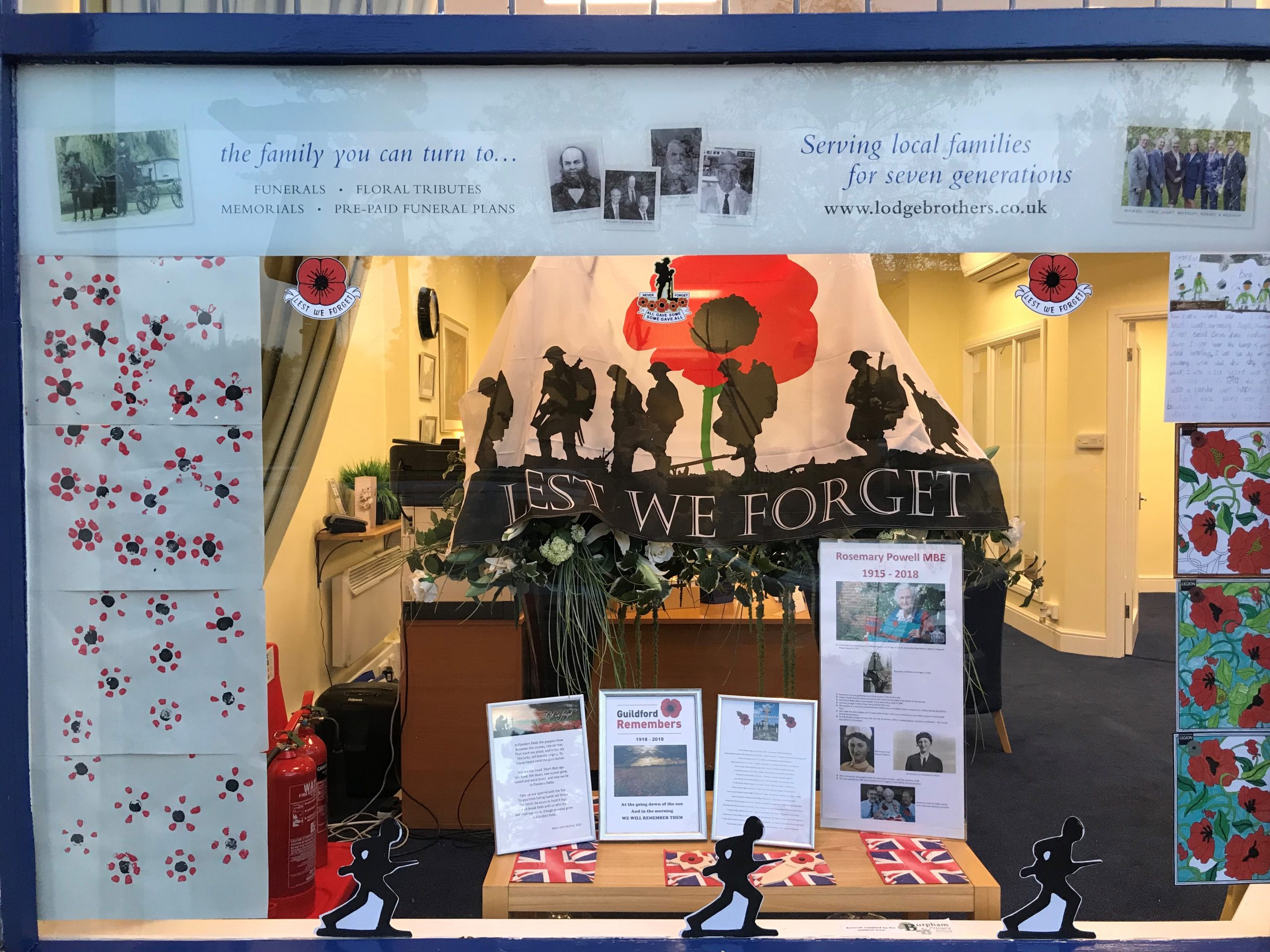 Remembrance Display to Commemorate Britain’s Longest Serving Poppy Seller Remembrance Display to Commemorate Britain’s Longest Serving Poppy Seller