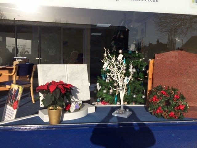 Bedfont Branch Christmas Window Display Bedfont Branch Christmas Window Display