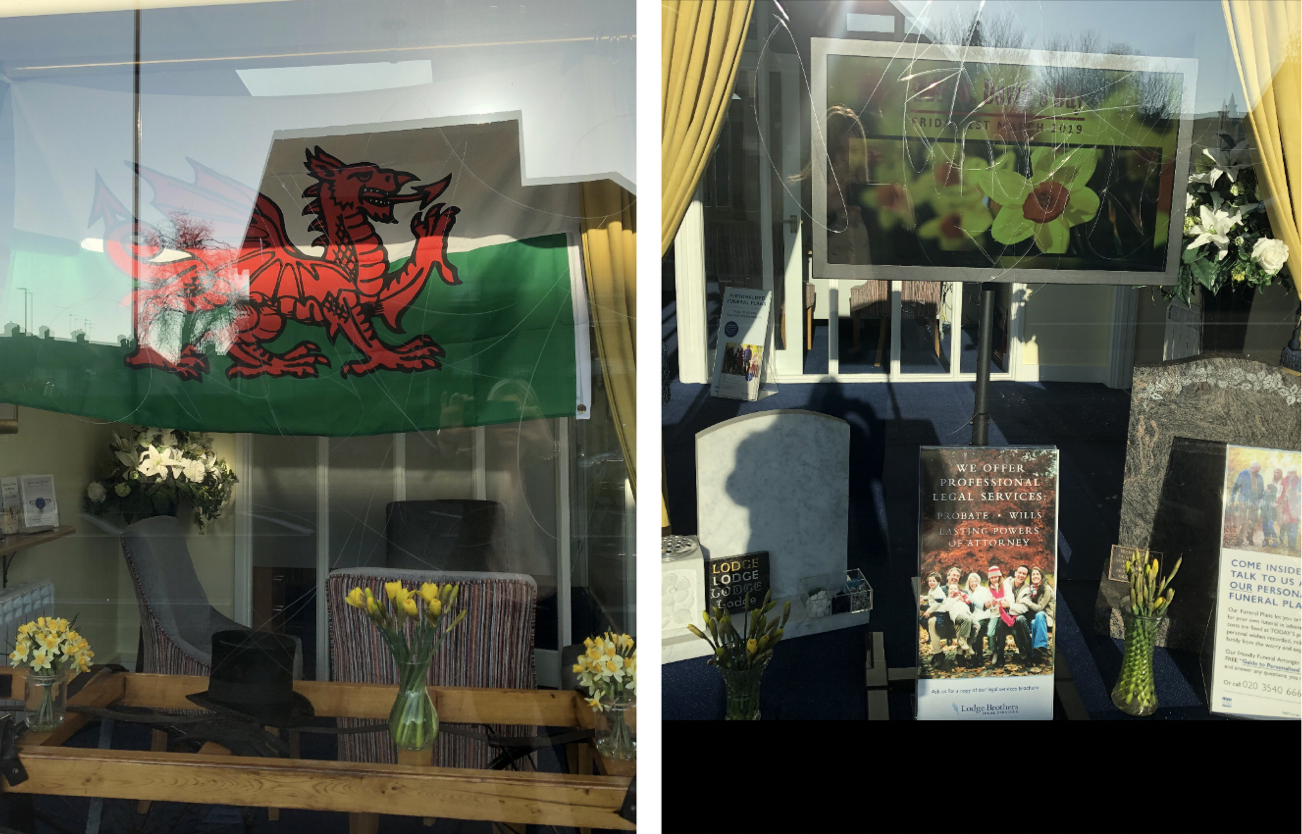 St David’s Day Preparations at Feltham Branch