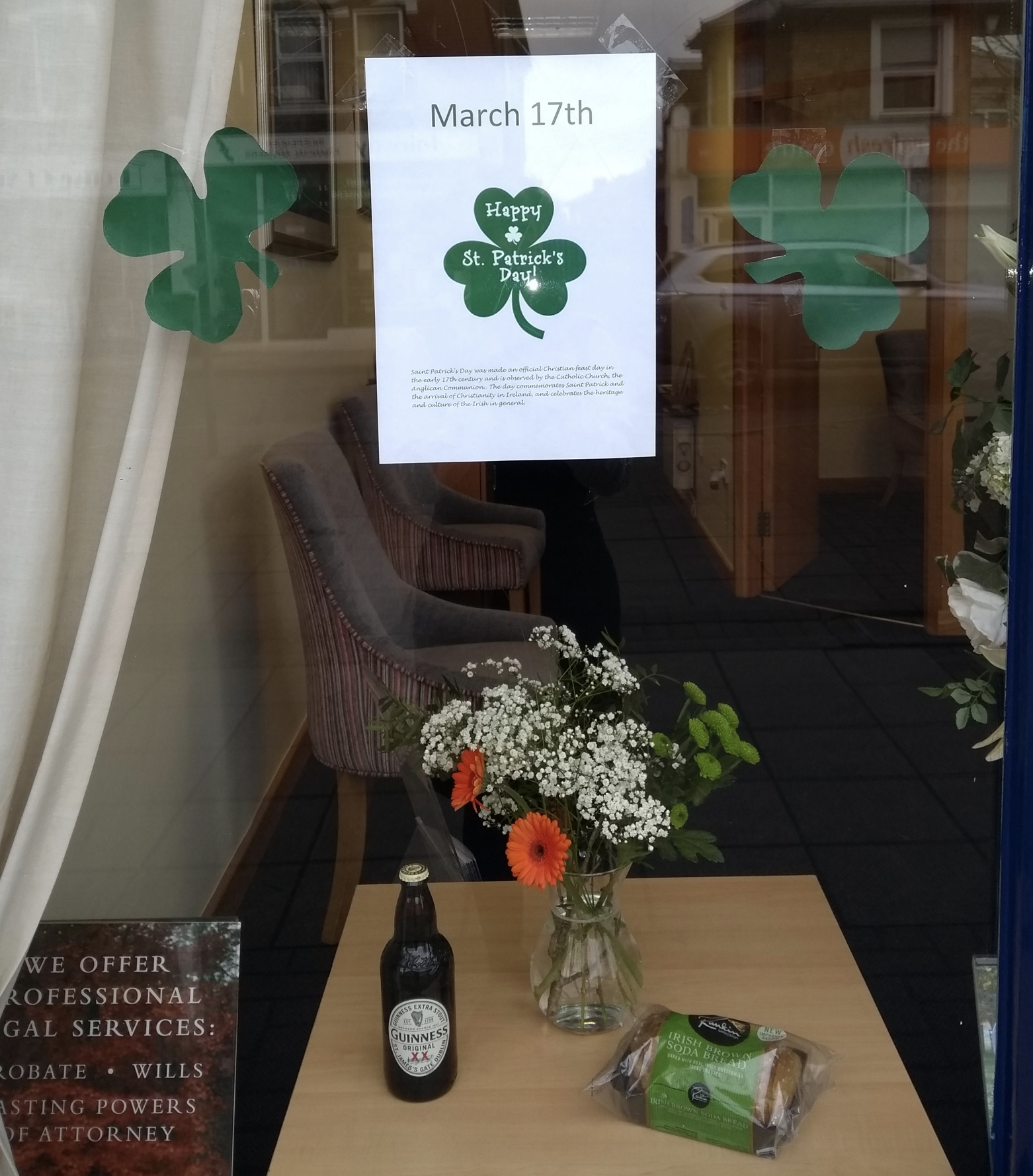 East Molesey Wish Everyone a Happy St Patrick’s Day