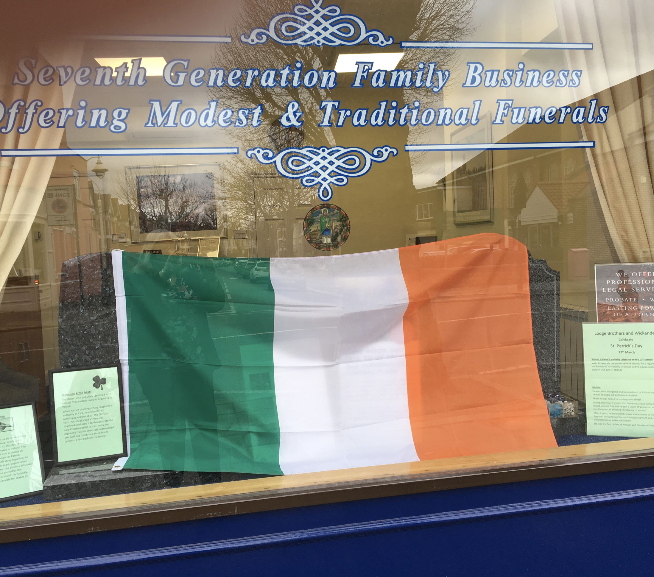 Happy St Patrick’s Day from Ealing Branch