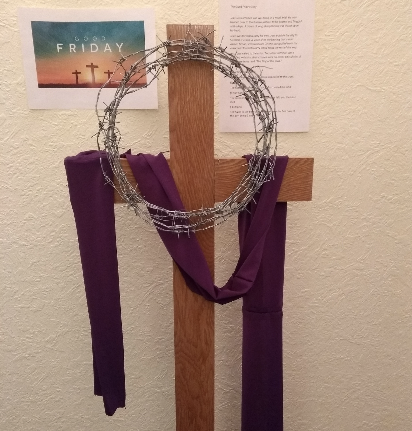 The Holy Week of Easter at Molesey Branch The Holy Week of Easter at Molesey Branch