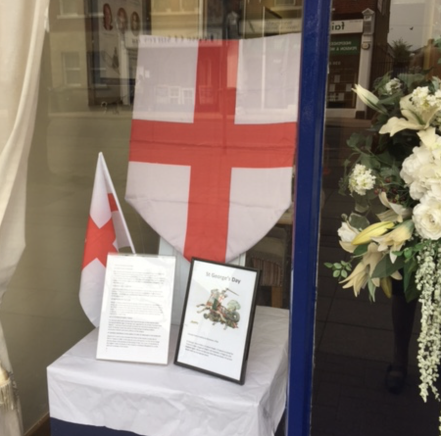 Molesey Branch Commemorates St George’s Day