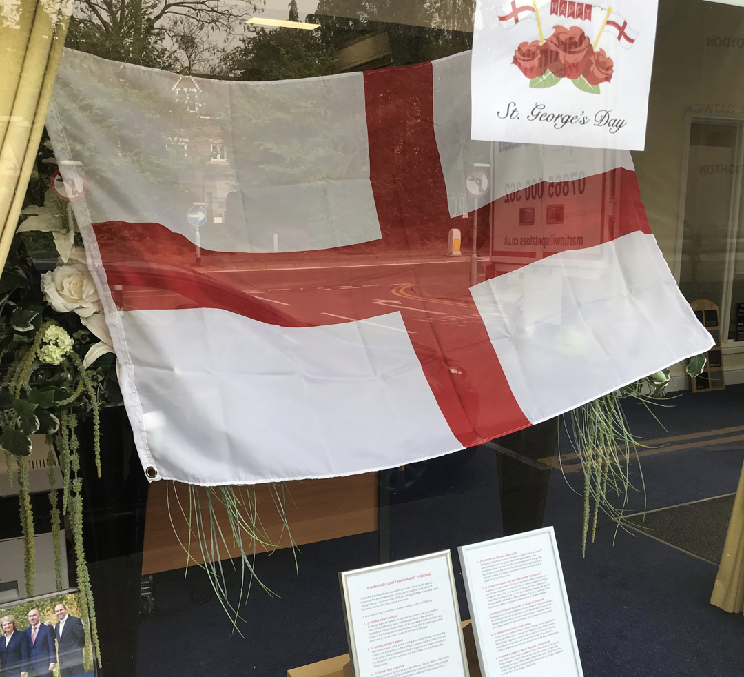 Happy St George’s Day at Burpham Happy St George’s Day at Burpham