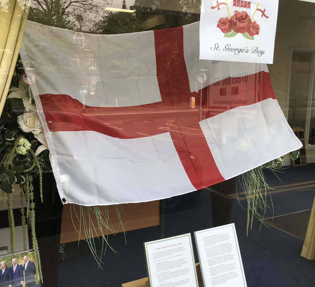 Happy St George’s Day at Burpham