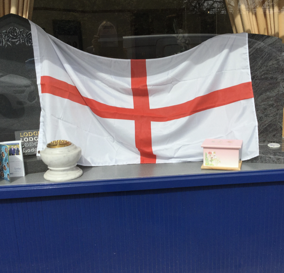 St George’s Day Window – Sunbury