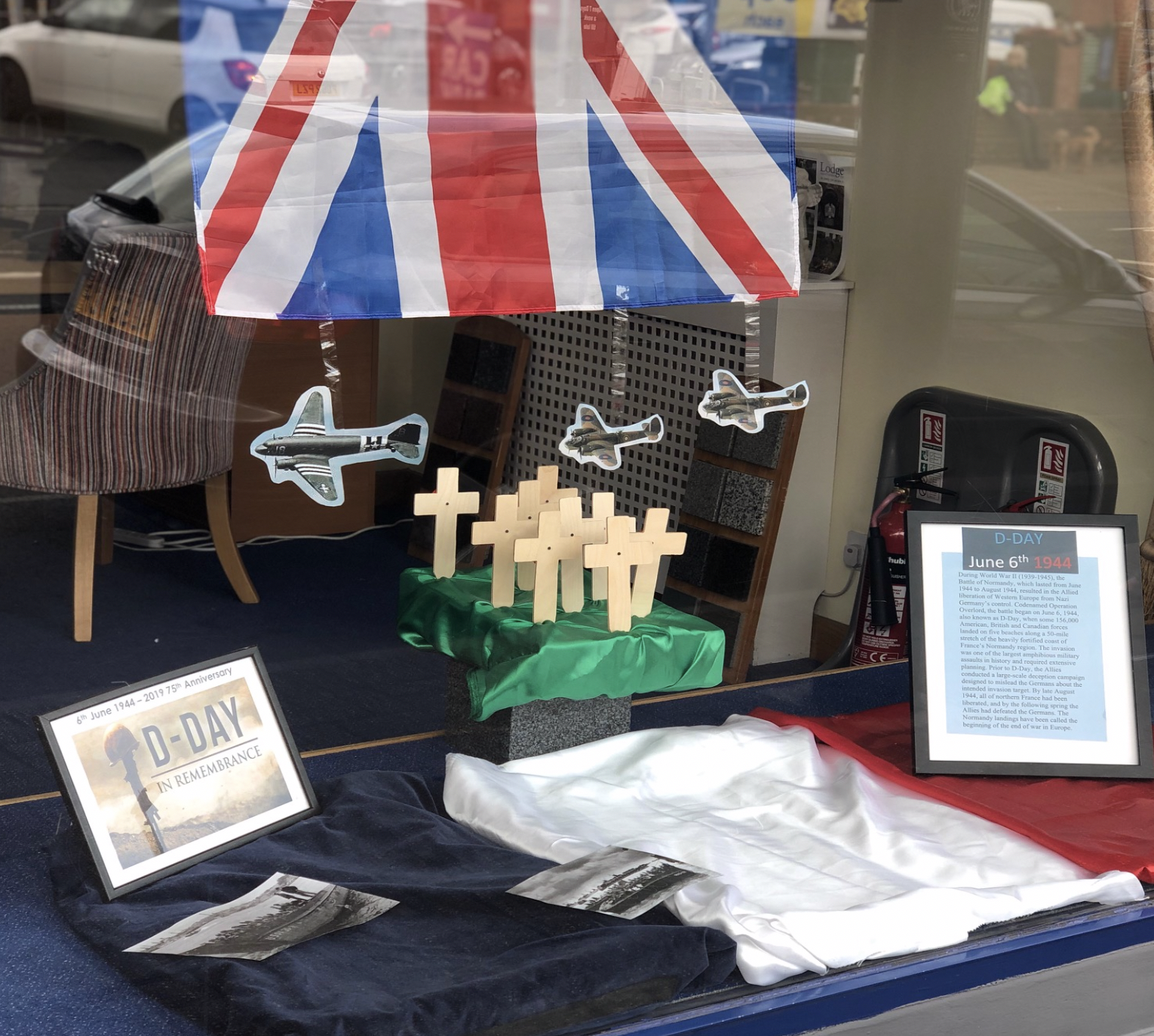 Ashford Branch Commemorates 75th Anniversary of D-Day Landings Ashford Branch Commemorates 75th Anniversary of D-Day Landings