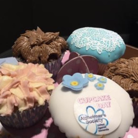 National Alzheimer Cup Cake Day at The Grange Care Home