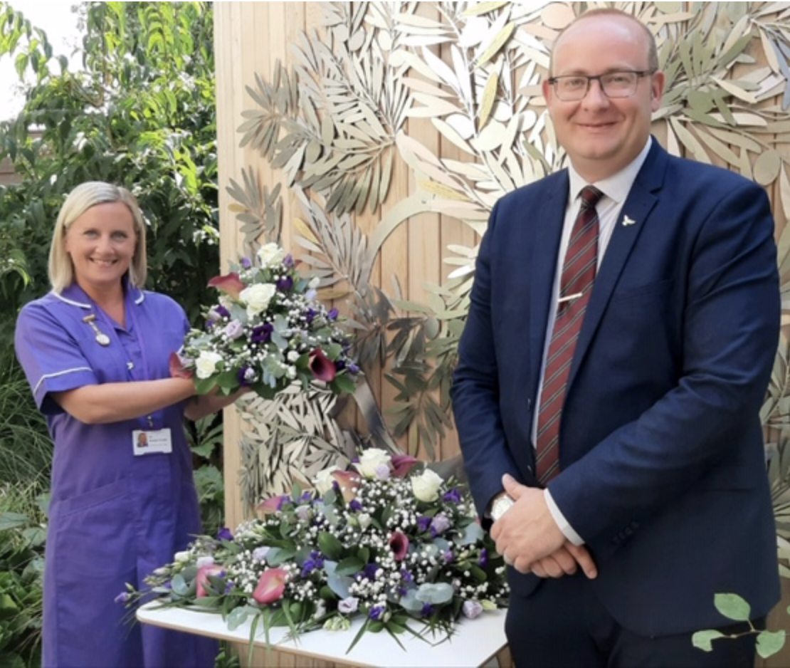 New Combined Floral Tributes & Donations Initiative at Woking & Sam Beare Hospices