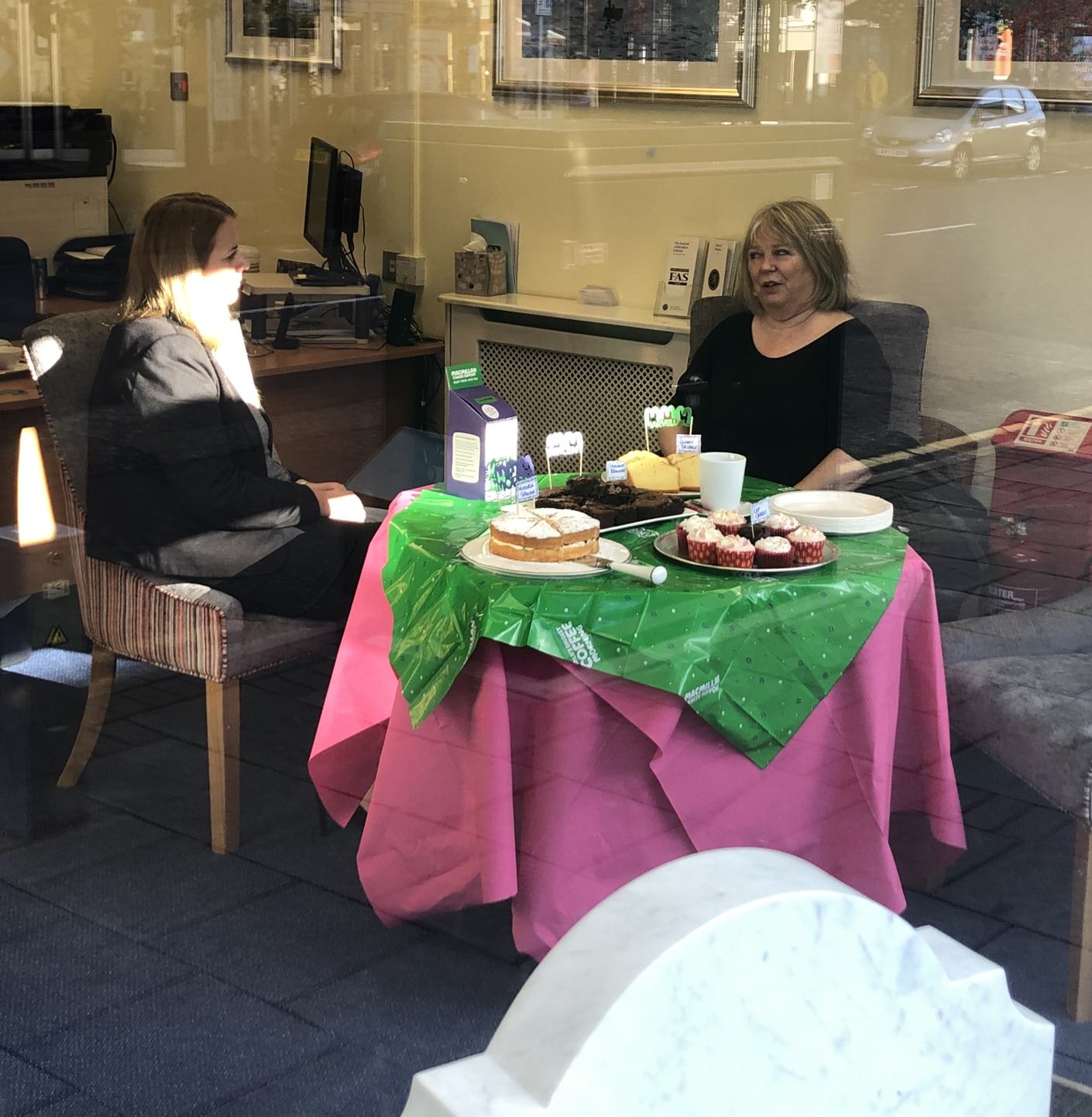 Lodge Brothers Weybridge Macmillan Coffee Morning