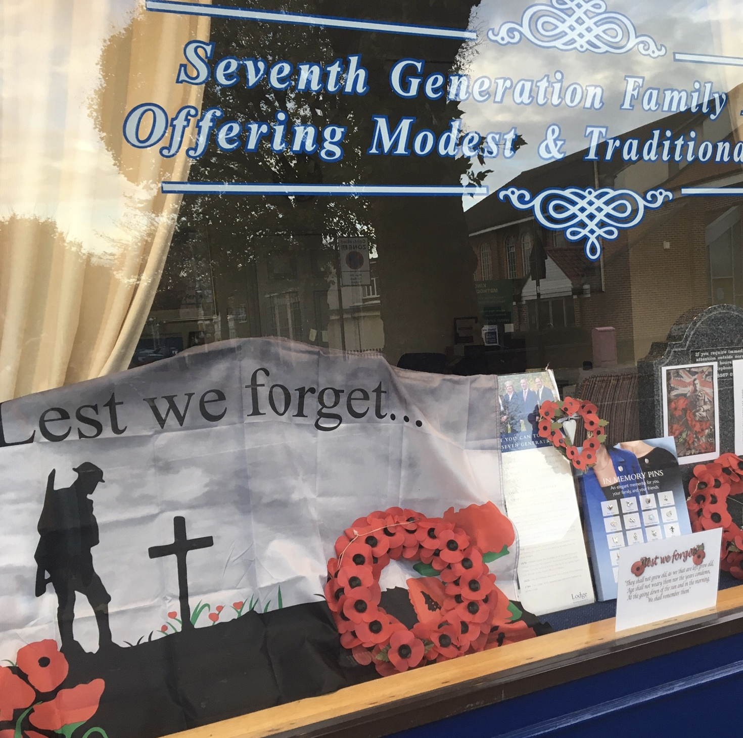 Lest We Forget at Ealing Branch