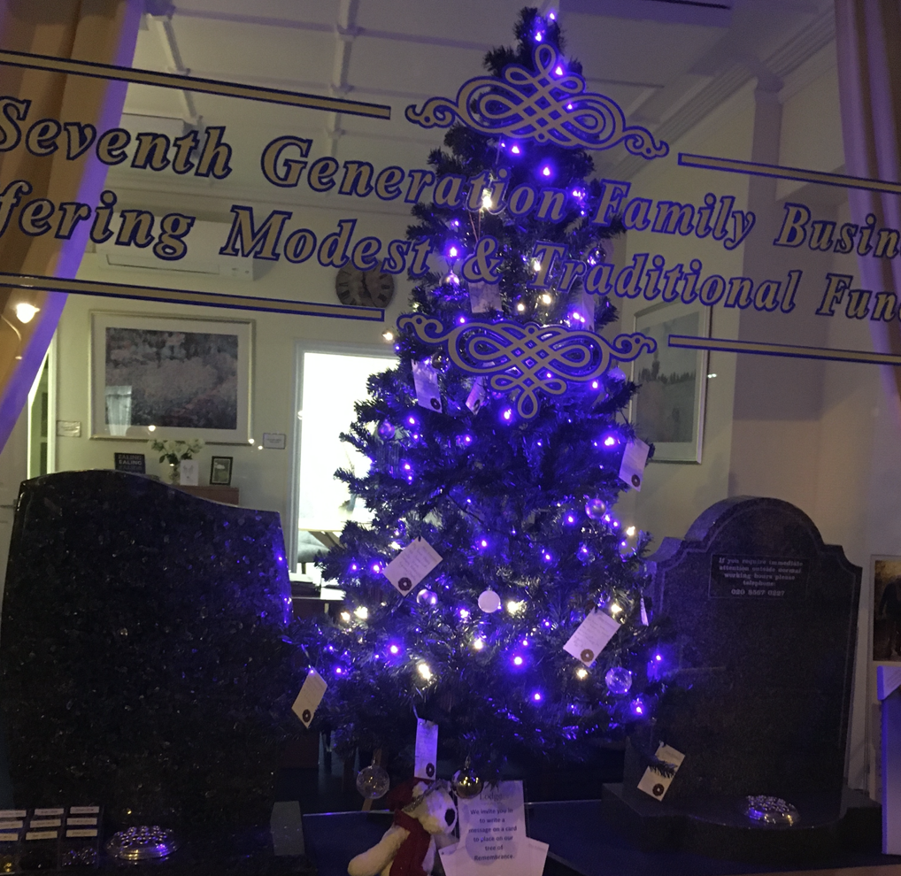 Christmas Memory Tree at Ealing Branch