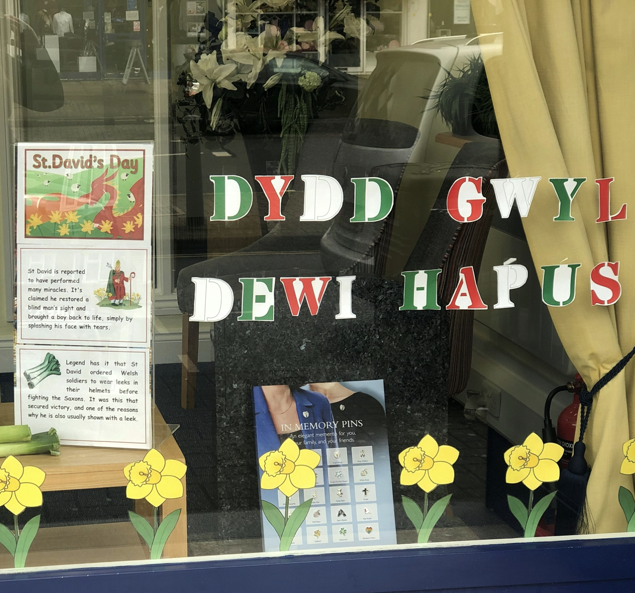 Dydd Gwyl Dewi Hapus from Lodge Brothers, Ham