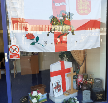 Hanworth Branch Flew the Flag for St George