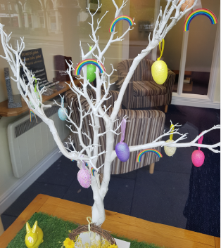 Twickenham Branch Easter Display