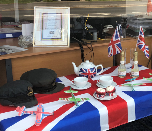 Locals DContribute to Sunningdale Branch’s VE Day Display