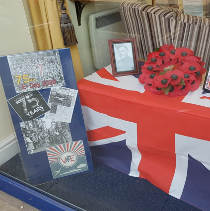 VE Day Display at Twickenham Branch