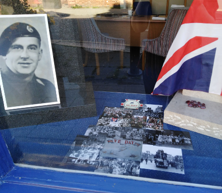 VE Day Display at Windsor Branch