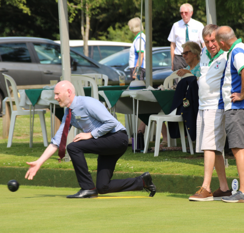 Lodge Brothers Burpham Support Bowls Club Opening